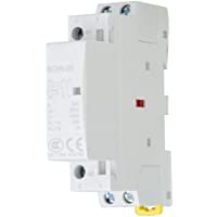 Contactor- 220V - 230V 20A 2P 1 NA 1 NC Hogar AC contactor de montaje en carril DIN Accesorios contactor